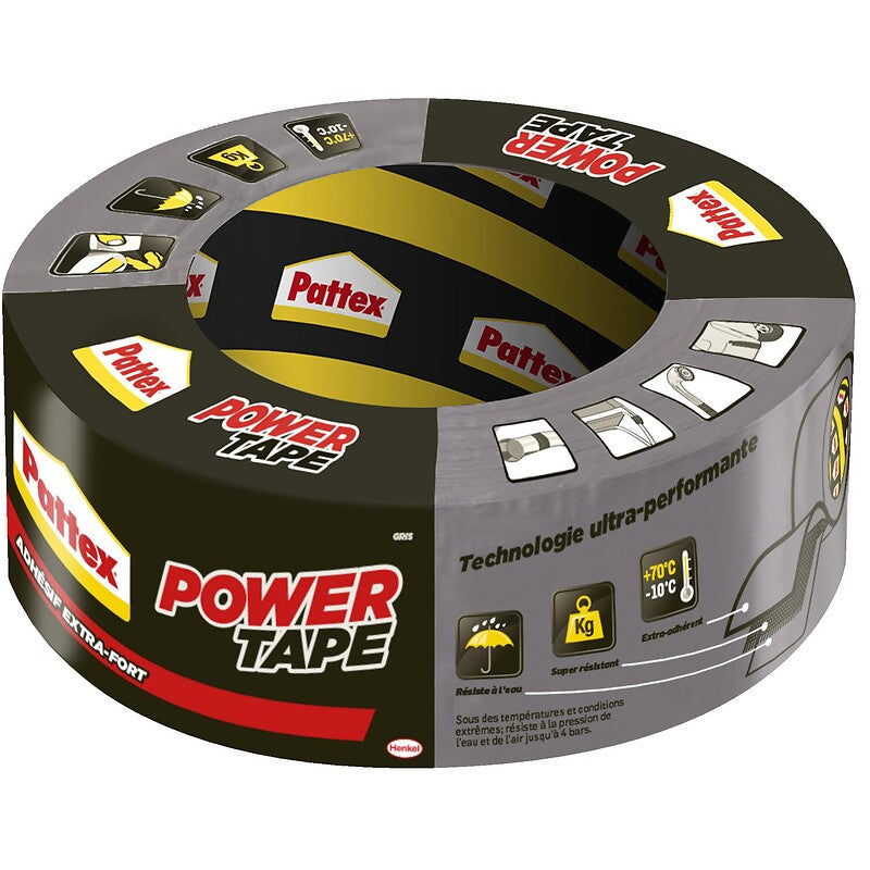 Adhésif de réparation Power Tape gris, largeur 50 mm, en rouleau de 30 m. Sur habitat-cg.com, l'innovation est au service de votre confort. Découvrez nos systèmes de climatisation et de ventilation dernière génération. Créez un environnement intérieur agréable, quelle que soit la saison.