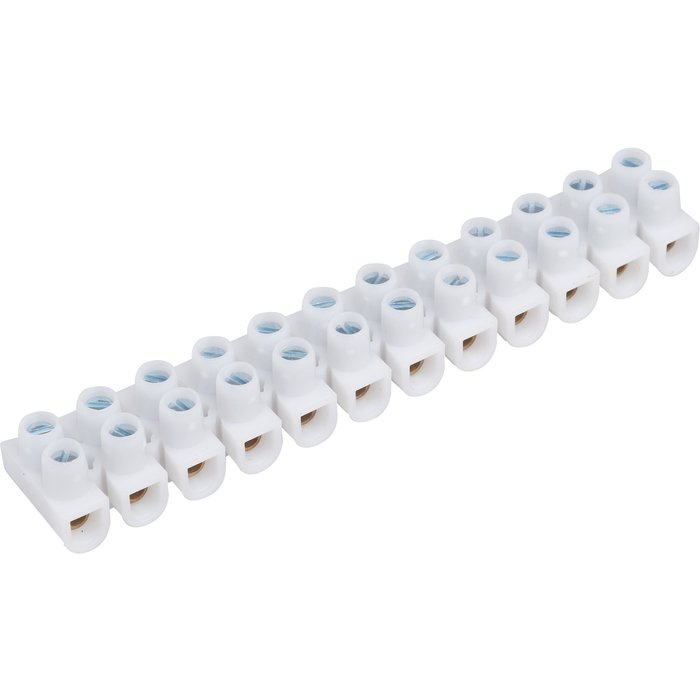 BARRETTE NYLBLOC 16MM2 BLANC. Maximisez vos économies sur habitat-cg.com avec notre programme de fidélité. Cumulez des points à chaque achat et bénéficiez de réductions exclusives. Être fidèle n'a jamais été aussi avantageux !