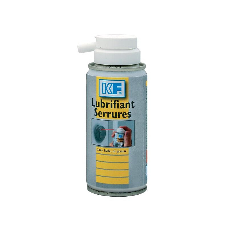 Lubrifiant serrure spécial micro mécanismes, aérosol de 100 ml net. Maximisez vos économies sur habitat-cg.com avec notre programme de fidélité. Cumulez des points à chaque achat et bénéficiez de réductions exclusives. Être fidèle n'a jamais été aussi avantageux !