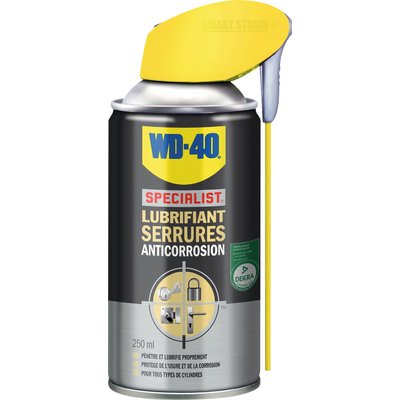 WD40 LUBRIFIANT SERRURE 250ML. Habitat-cg.com révolutionne l'accès aux matériaux de construction au Congo. Notre catalogue comprend tout, des vis aux portes en passant par la plomberie. Faites confiance à notre expertise pour vos projets, petits ou grands.